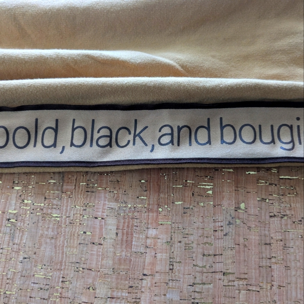 Bold, black and bougie sweat pants